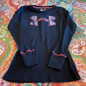 Under Armour, extra small, thermal long sleeve shirt
